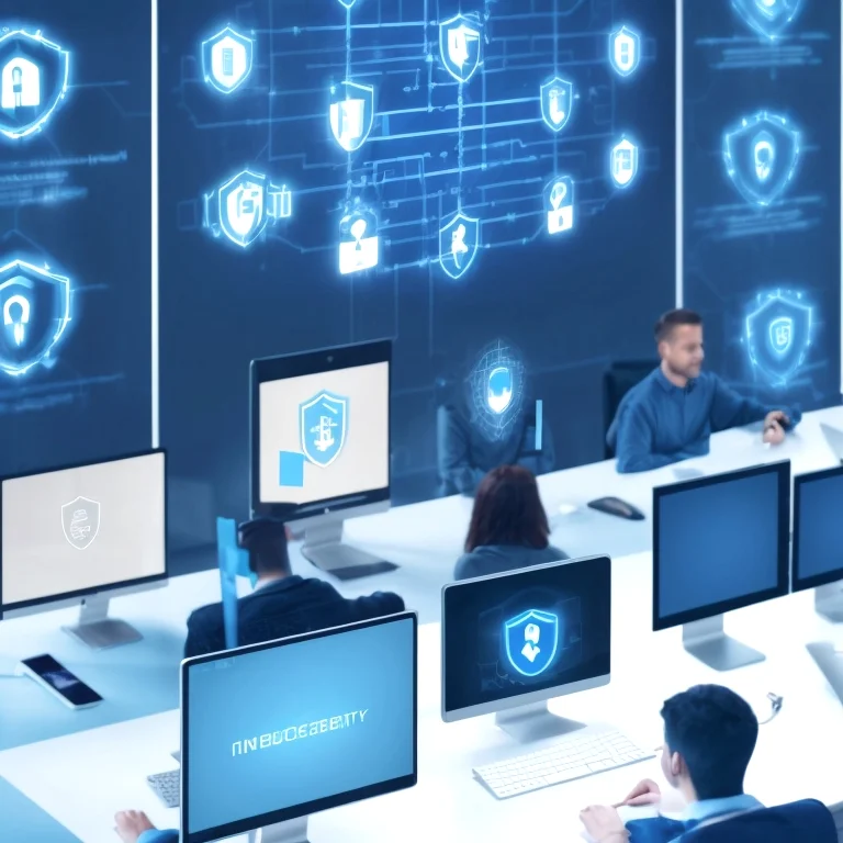 Teilnehmer eines Cybersecurity Kurses bei Fluxguard